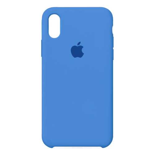 Чехол Case-House для iPhone X/XS, Синяя волна в МегаФон