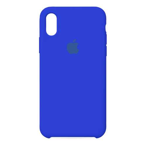 Чехол Case-House для iPhone X/XS, Ультра-синий в МегаФон