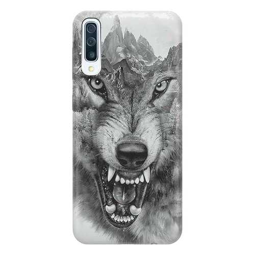 Чехол RE:PA для Samsung Galaxy A50 с принтом Волк в горах в МегаФон