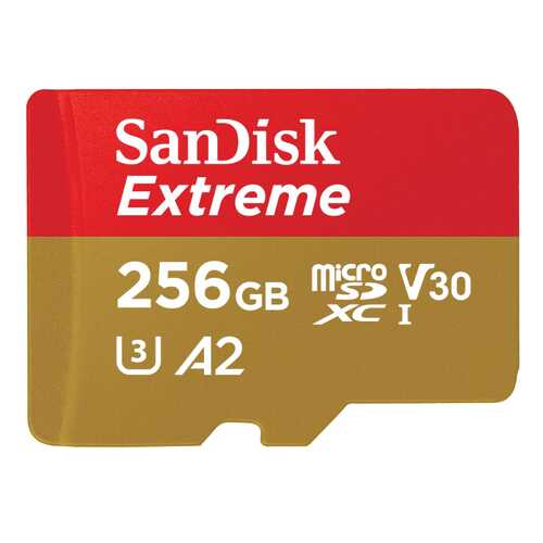 Карта памяти SanDisk SDXC Extreme SDSQXA1-256G-GN6MA 256GB в МегаФон