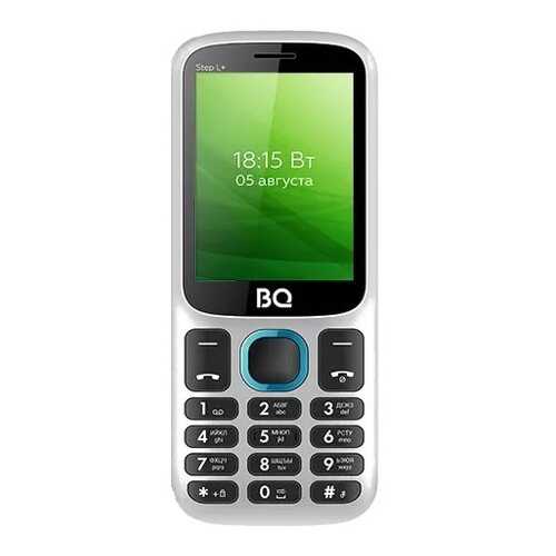 Мобильный телефон BQ 2440 Step L+ White/Blue в МегаФон