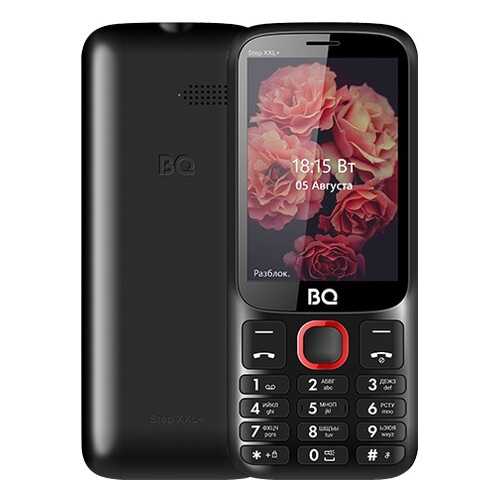 Мобильный телефон BQ 3590 Step XXL+ Black/Red в МегаФон