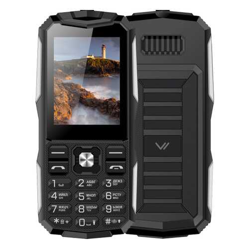 Мобильный телефон Vertex K213 Black/Silver в МегаФон