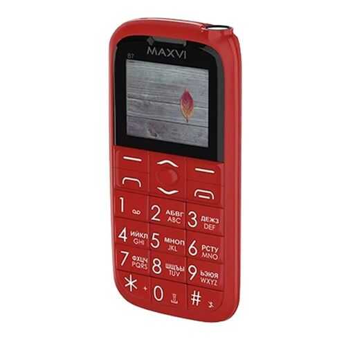 Мобильный телефон Maxvi B7 Red в МегаФон