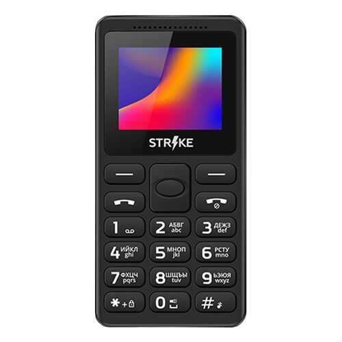 Мобильный телефон STRIKE S10 Black в МегаФон