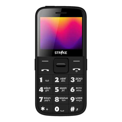 Мобильный телефон STRIKE S20 Black в МегаФон