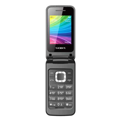 Мобильный телефон teXet TM-204 Grey в МегаФон