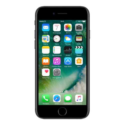 Смартфон Apple iPhone 7 32Gb Black (MN8X2RU/A) в МегаФон